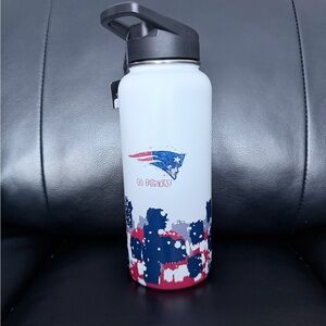 New England Patriots Stainless Steel Water Bottle